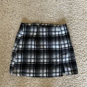 Plaid skirt